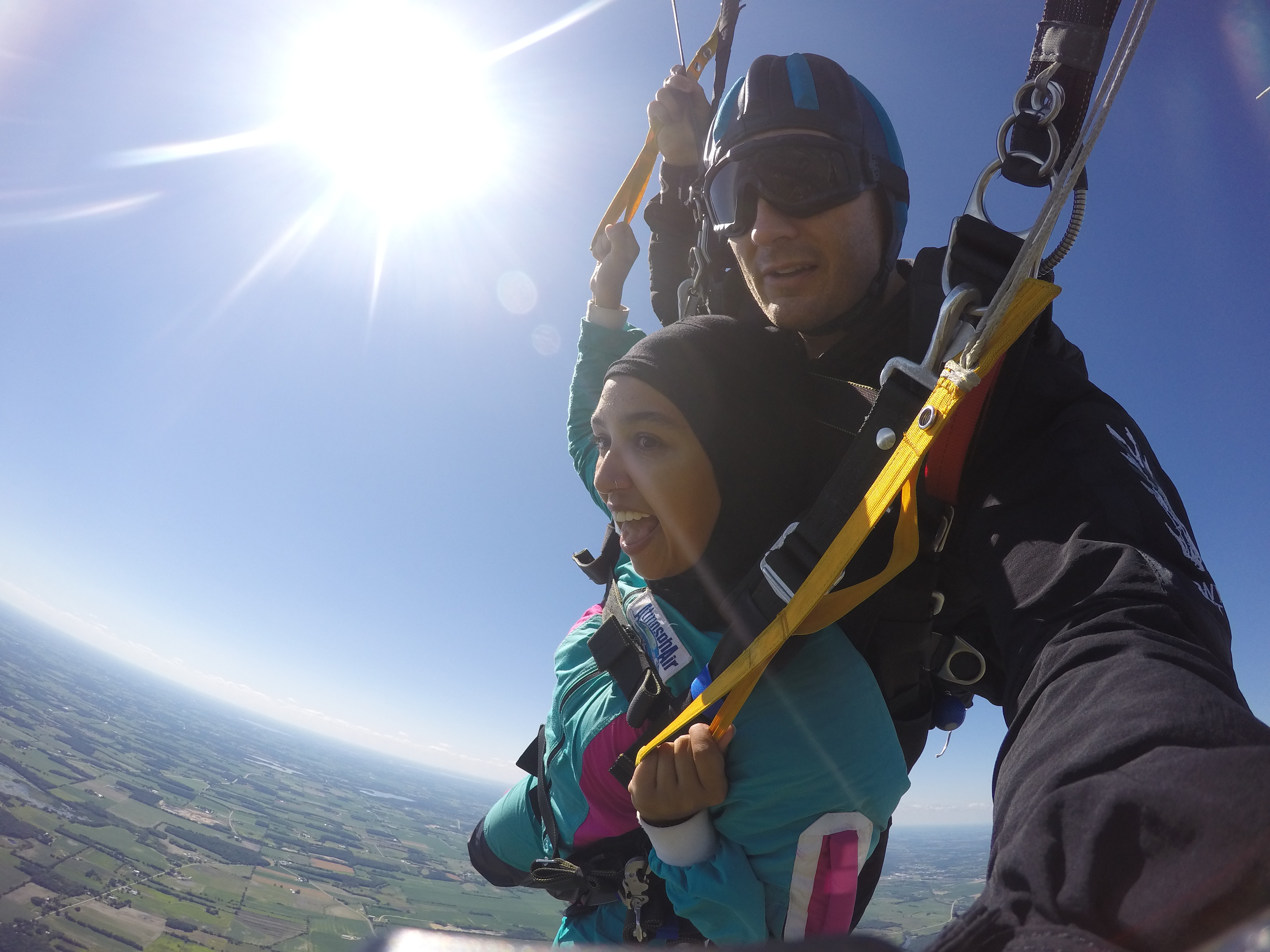 Skydiving in late fall near Milwaukee, Wisconsin is cold - when does skydiving season end?
