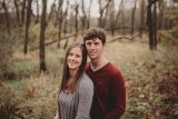 Engagement Photo of Erica and Tyler who met at Wisconsin Skydiving Center