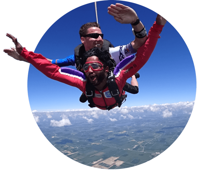 Overcoming Fear with the Wisconsin Skydiving Center Rise Above Program