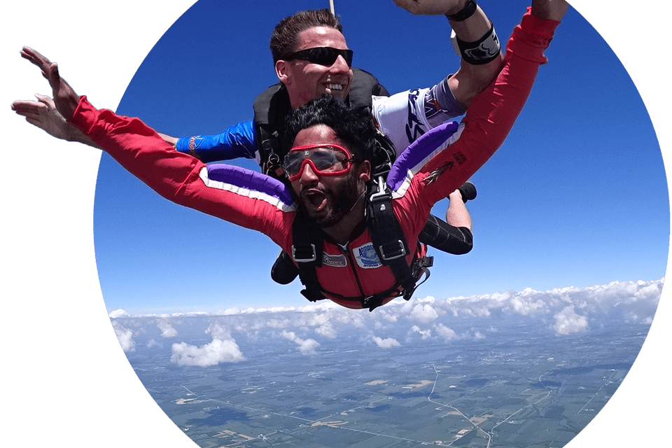 Overcoming Fear with the Wisconsin Skydiving Center Rise Above Program
